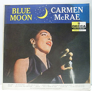 レコード画像：CARMEN McRAE / Blue Moon