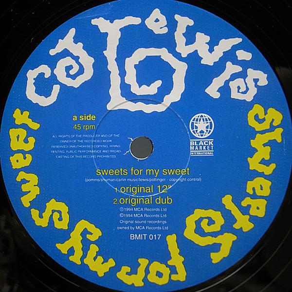 CJ Lewis – Sweets For My Sweet | Releases | Discogs