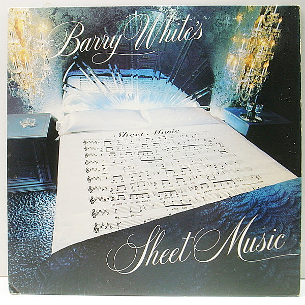 レコードメイン画像：良品!! USオリジナル Barry White's Sheet Music ('80 Unlimited Gold) 専用インナー付属 名曲／I Believe In Love 収録 GENE PAGE 参加 LP