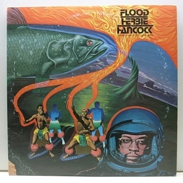 レコードメイン画像：日本盤ONLY!! 実況録音 HERBIE HANCOCK Flood 洪水 / オリジ 2LP