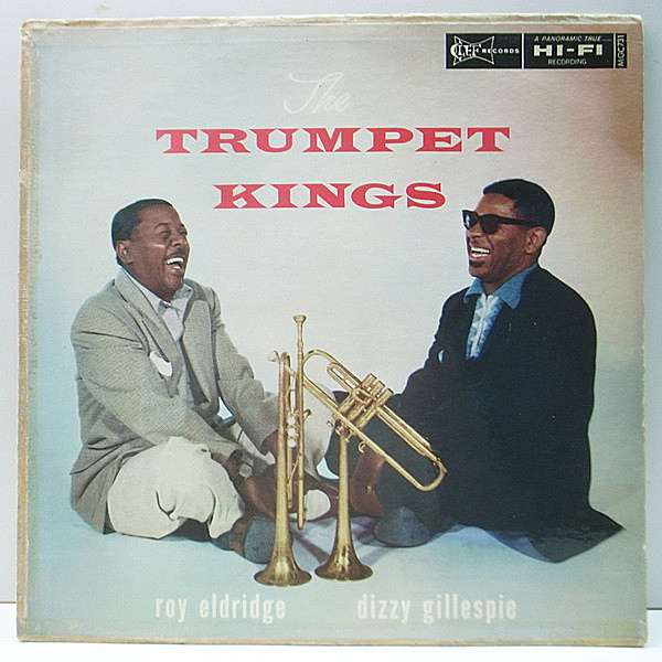 レコードメイン画像：良盤!! Clef オリジナル ROY ELDRIDGE / DIZZY GILLESPIE The Trumpet Kings (MG C-731) Oscar Peterson Trio, Herb Ellis, Ray Brown