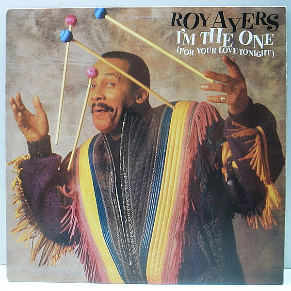 レコードメイン画像：美品!! プロモ USオリジナル STERLING刻印 ROY AYERS I'm The One For Your Love Tonight ('87 Columbia) エレクトロ・ディスコ路線 LP