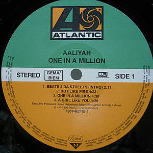 AALIYAH / One In A Million (LP) / Atlantic | WAXPEND RECORDS