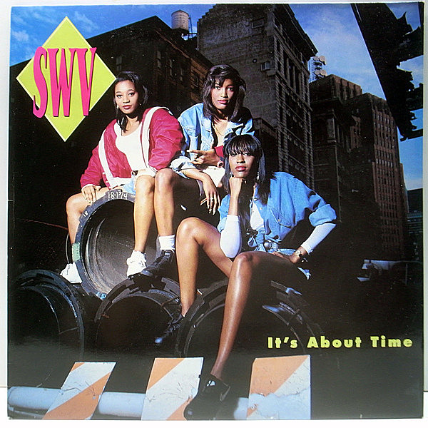 レコードメイン画像：【希少'92年アナログ】美品!! UKオリジナル SWV It's About Time／1st (RCA) Right Here, I'm So Into You, Weak ほか デビュー作 LP