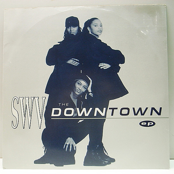 レコードメイン画像：美再生の良品!! 12インチ UKオリジナル SWV The Downtown EP ('94 RCA) Right Here, Always On My Mind トップオープンJK REMIX 33RPM.