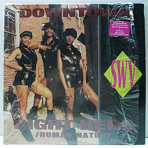 レコード画像：SWV / Downtown / Right Here (Human Nature)