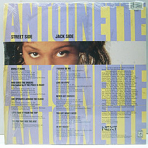 Antoinette – Burnin' At 20 Below – Cassette (Album), 1990