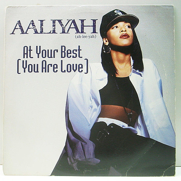 レコードメイン画像：【90's名曲・ISLEY BROTHERSカヴァー】美再生の良盤!! 12インチ USオリジナル AALIYAH At Your Best You Are Love ('94 Jive) R. KELLY