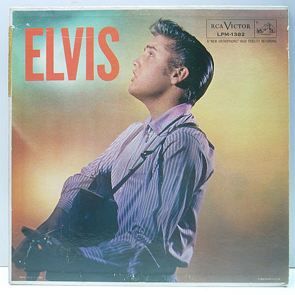 レコードメイン画像：良品!! USオリジナル MONO ニッパー 銀文字 深溝 ELVIS PRESLEY Elvis ('56 RCA Victor LPM 1382) エルヴィス・プレスリー 2nd. 名盤