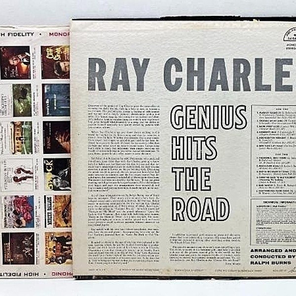 レコード RAY CHARLES / The Genius Hits The Road (LP) / ABC | WAXPEND