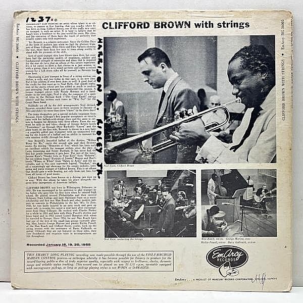 CLIFFORD BROWN / With Strings (LP) / Mercury | WAXPEND RECORDS