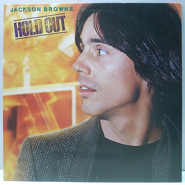 レコードメイン画像：【2種リリックシート】良好品!! 国内 初版 オリジナル JACKSON BROWNE Hold Out ジャクソン・ブラウン／ホールド・アウト LP