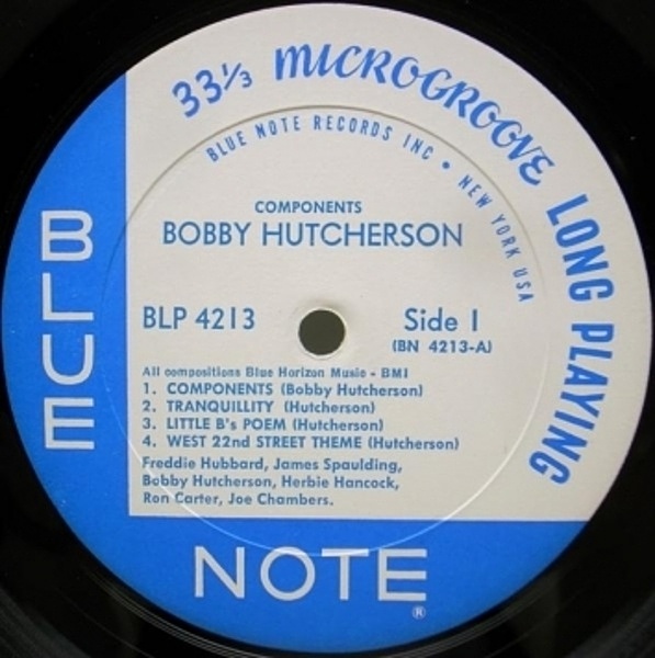 BOBBY HUTCHERSON Components (LP) Blue Note WAXPEND RECORDS