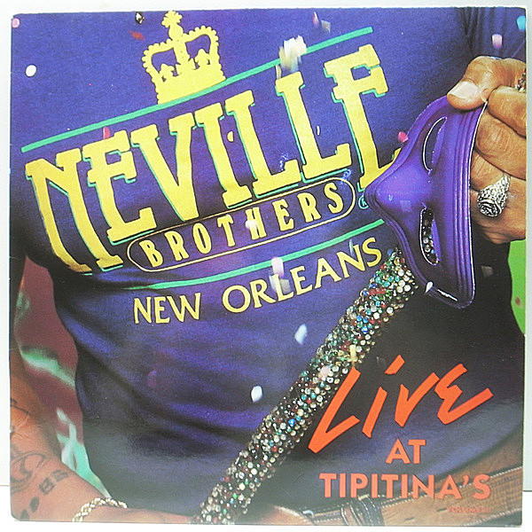 レコードメイン画像：【TEMPTATIONS／My Girlカヴァー】良品 USオリジナル NEVILLE BROTHERS Nevillization II: Live At Tipitina's ('87 Spindletop) ライヴ盤