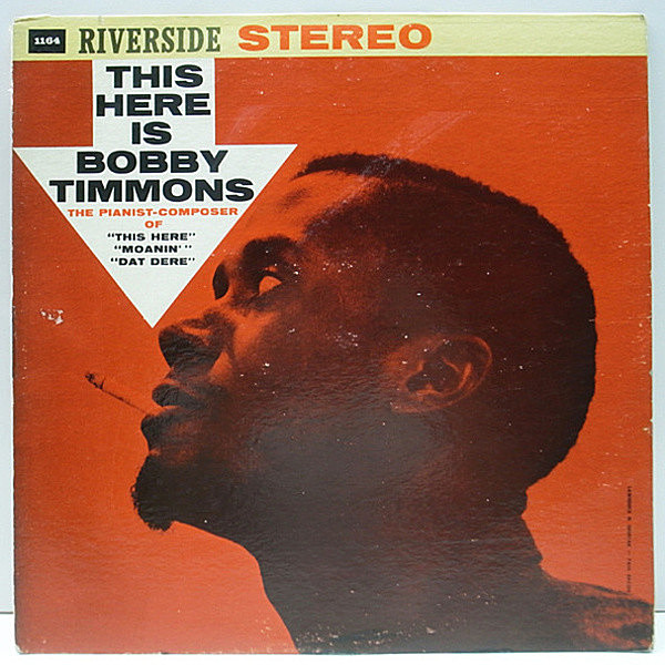 レコードメイン画像：極美盤!音抜群! 黒スモール 深溝 STEREO US 完全オリジナル BOBBY TIMMONS This Here Is ～ ('60 Riverside) Sam Jones, Jimmy Cobb