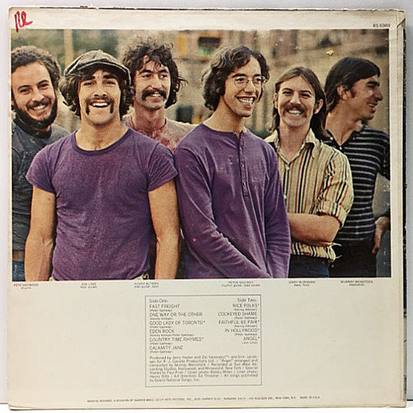 FIFTH AVENUE BAND / Same (LP) / Reprise | WAXPEND RECORDS