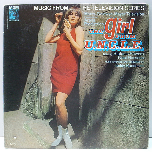レコードメイン画像：MONO USオリジナル『The Girl From U.N.C.L.E.』音楽TEDDY RANDAZZO ('66 MGM E4410) 米スパイTV, OST サントラ DIMITRI FROM PARIS ネタ