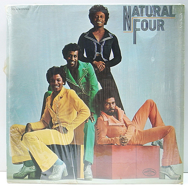 レコードメイン画像：PETE ROCKネタ シュリンク付き 良好品！USオリジナル Bellsound刻印 NATURAL FOUR Same ('74 Curtom) Try Love Again ほか LEROY HUTSON LP