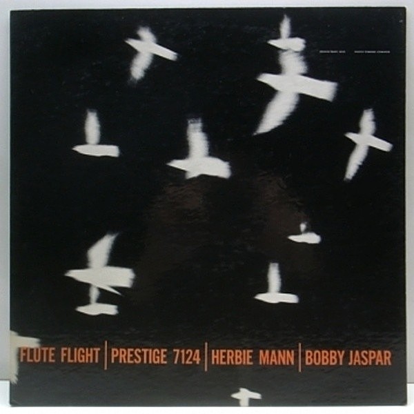 レコードメイン画像：美品!! NYC, MONO 深溝 USオリジナル HERBIE MANN, BOBBY JASPAR Flute Flight (Prestige 7124)