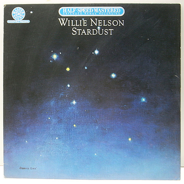 レコードメイン画像：希少『高音質 HALF SPEED MASTERD』WILLIE NELSON Stardust (Columbia HC 45305) AUDIOPHILE アウトロー・カントリーによるスタンダード集