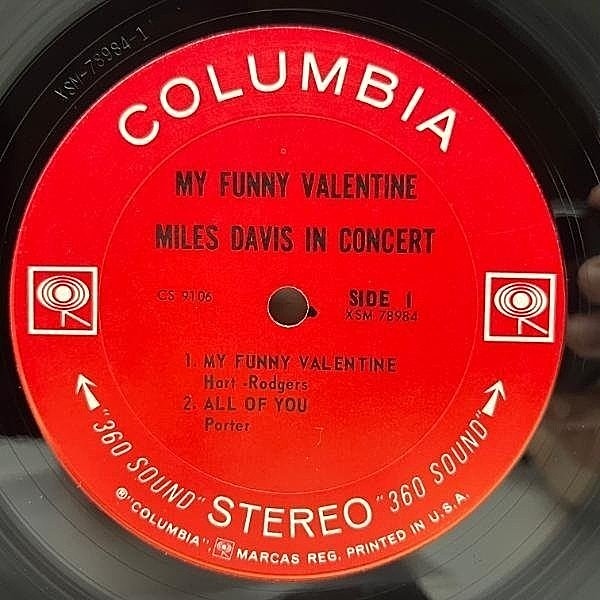 LP 【高音質盤】Miles Davis My Funny Valentine