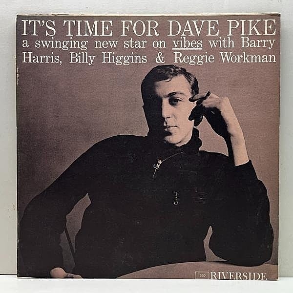 レコードメイン画像：良好盤!! オリジナル MONO 初版 青ラージ 深溝 DAVE PIKE It's Time For (Riverside RLP 360) w/ BARRY HARRIS TRIO 初リーダー作品