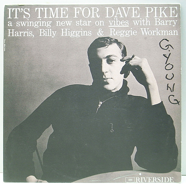 レコードメイン画像：ほぼ美盤!! MONO 1st青ラージ 深溝 USオリジナル DAVE PIKE It's Time For (Riverside RLP 360) BARRY HARRISトリオとの初リーダー作品