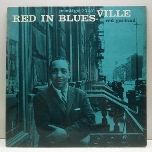 レコードメイン画像：黄 NJ オリジ RVG刻印 RED GARLAND Red in Bluesville 概ね良好