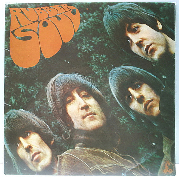 レコードメイン画像：良好品!! MONO Y&B 英国オリジナル THE BEATLES Rubber Soul (Parlophone PMC 1267) TAXコード=KT [マト4・1] UK モノラル