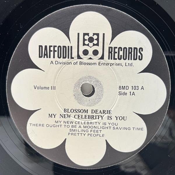 ブロッサム・ディアリー My New Celebrity Is You 2LP Blossom Dearie – My New Celebrity Is You - Vol. III – 2 x