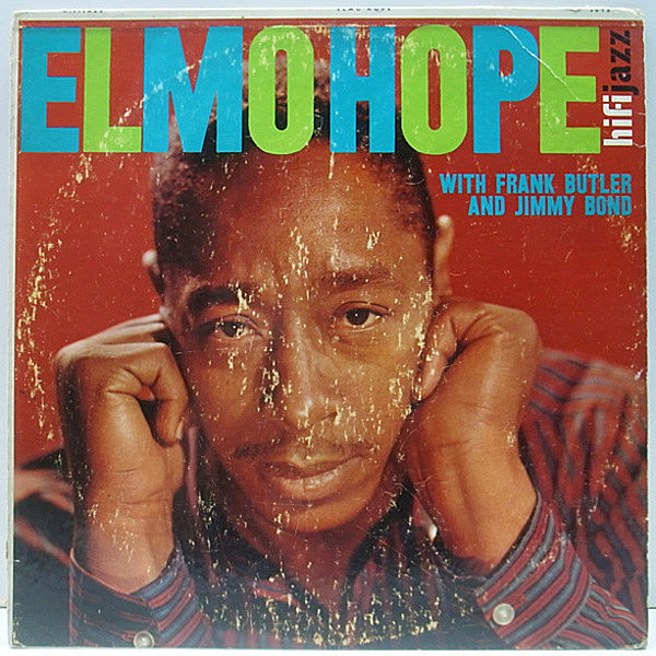 レコードメイン画像：良盤!音抜群! 深溝 MONO オリジナル ELMO HOPE With Frank Butler And Jimmy Bond ('59 HiFi Jazz) エルモ・ホープ／ピアノトリオ 隠れ名盤
