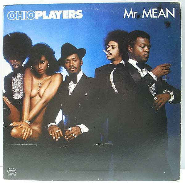 レコードメイン画像：NASネタ 良品!! ゲートフォールドJK USオリジナル STERLING刻印 OHIO PLAYERS Mr. Mean ('77 Mercury) Good Luck Charm, Magic Trick 他 LP