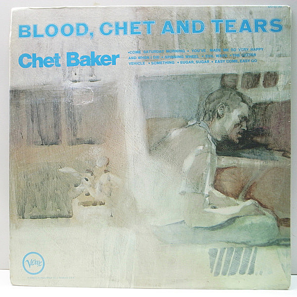 レコードメイン画像：【貴重なシールド未開封】USオリジナル CHET BAKER Blood, Chet And Tears ('70 Verve) チェット・ベイカー 異色作品