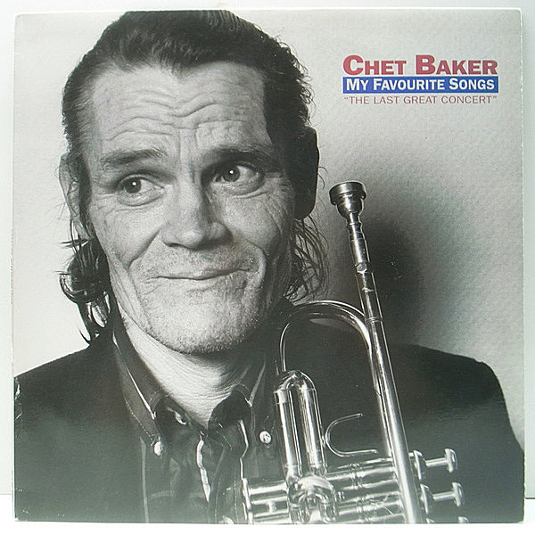 レコードメイン画像：【'88年 稀少アナログ】美品 オリジナル CHET BAKER My Favourite Songs - The Last Great Concert (Enja) 最晩年のコンサート LP