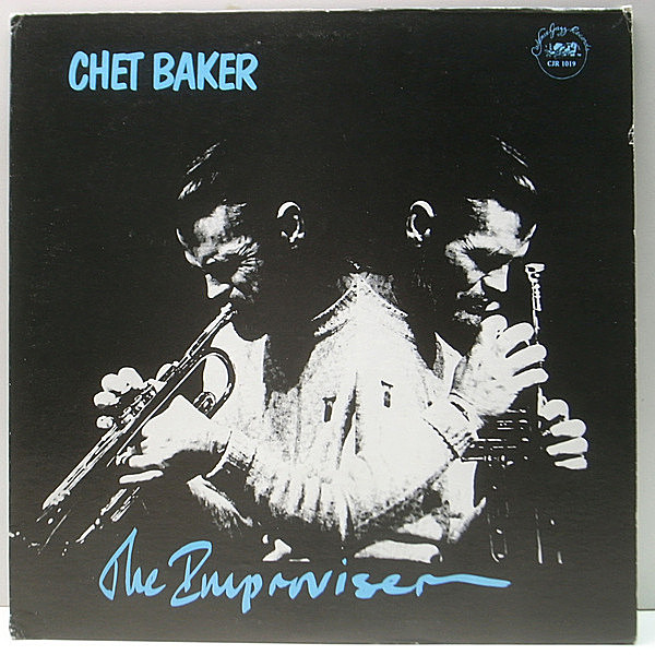 レコードメイン画像：【米盤オンリー！ノルウェー・オスロでのライヴ録音】美品 USオリジナル CHET BAKER The Improviser ('84 Cadence Jazz) Per Husby Trio