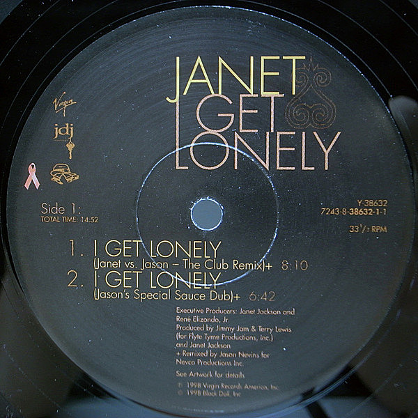 JANET JACKSON / I Get Lonely (12) / Virgin | WAXPEND RECORDS