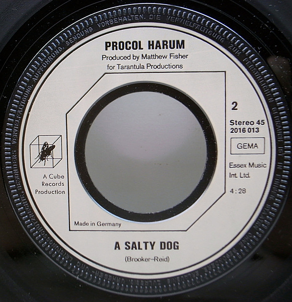 PROCOL HARUM / A Whiter Shade Of Pale (7) / Cube | WAXPEND