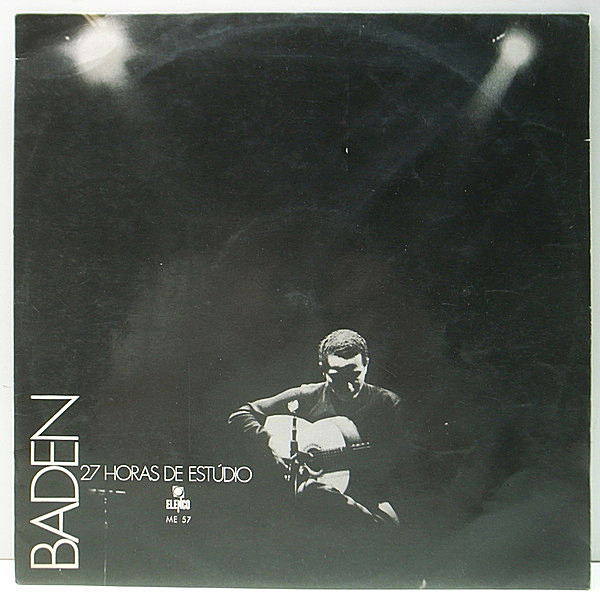 レコードメイン画像：MONO BRAZIL オリジナル BADEN POWELL 27 Horas De Estudio ('69 Elenco) バーデン・パウエル Tristeza ほか モノラル LP