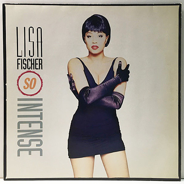 レコードメイン画像：【独盤オンリー！'91年稀少アナログ】GERMANY オリジナル LISA FISCHER So Intense (Elektra) リサ・フィッシャー名義での1st.アルバム
