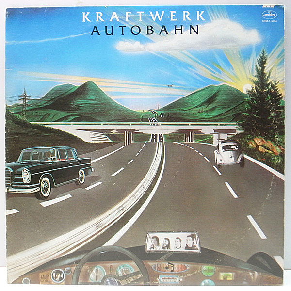 レコードメイン画像：【テクノ・ポップ源流】US盤 MASTERDISK刻印 KRAFTWERK Autobahn ('77 Mercury) クラフトワーク 4th. LP 音楽史に残る傑作