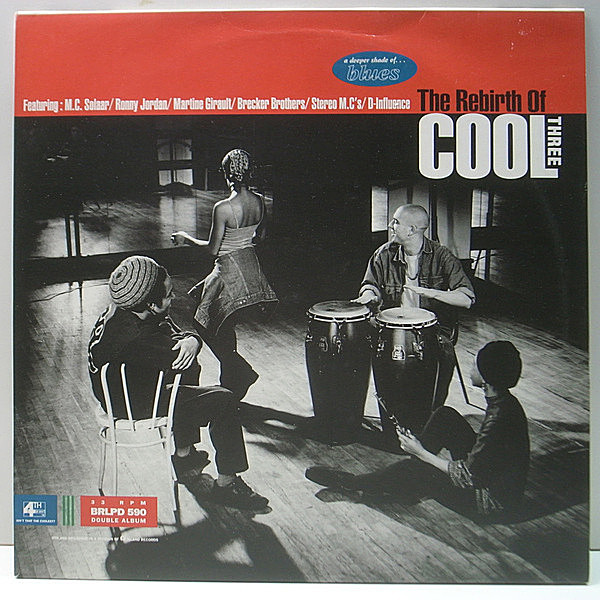 レコードメイン画像：美品 2Lp アナログ V.A.『The Rebirth Of Cool Three』Opaz, MC Solaar, The Subterraneans, Dodge City Productions | Patrick Forge