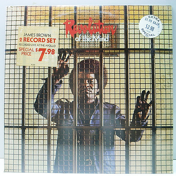 レコードメイン画像：【究極・シールド未開封】USオリジナル JAMES BROWN Revolution Of The Mind ('71 Polydor PD 3003) アポロ・シアターでの熱演ライブ