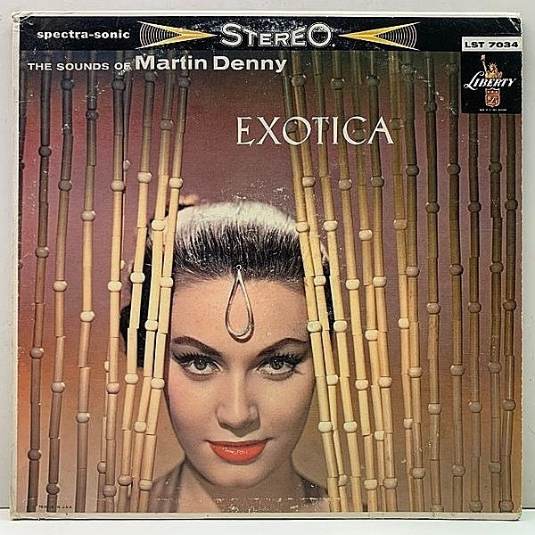 レコードメイン画像：US初期プレス 深溝 MARTIN DENNY Exotica ('59 Liberty) エキゾチカの代表格マーティン・デニー 記念すべき1stアルバム