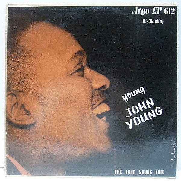 レコードメイン画像：美盤!! MONO 1st黒銀 深溝 USオリジナル JOHN YOUNG Young John Young ('56 Argo 612) 初レコーディング／ピアノトリオ作品