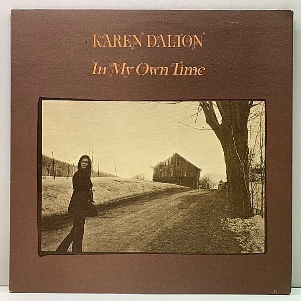 レコードメイン画像：入手難!極上美盤! USオリジナル KAREN DALTON In My Own Time ('71 Just Sunshine) カレン・ダルトン LP 米フォーク 不朽の名作