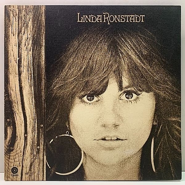 レコードメイン画像：レア!良好! ライム 緑ターゲット USオリジナル LINDA RONSTADT S.T ('71 Capitol) EAGLES イーグルスのオリジナルメンバーが参加