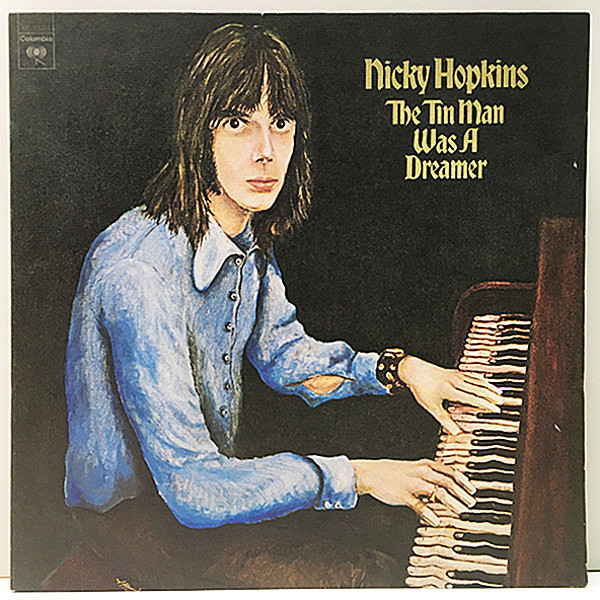 レコードメイン画像：レアな美品!! 初版 KC規格 USオリジナル NICKY HOPKINS The Tin Man Was A Dreamer ('73 Columbia) SSW ニッキー・ホプキンス 夢みる人 Lp