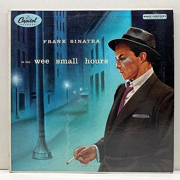 レコードメイン画像：レアな良好品!! MONO 灰ラベ US初期プレス FRANK SINATRA In The Wee Small Hours ('57 Capitol) フランク・シナトラ屈指の名盤 米モノラル