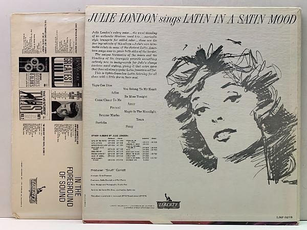 洋楽 Julie London \"Live at newlatinQuarter\"LP Amazon.co.jp: ライブ・アット・ニューラテンクォーター