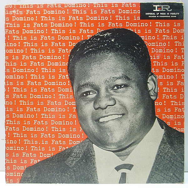 レコードメイン画像：美再生!! MONO 深溝 US初期プレス This Is FATS DOMINO ('56 Imperial) ファッツ・ドミノ 不朽の名作 Blueberry Hill ほか